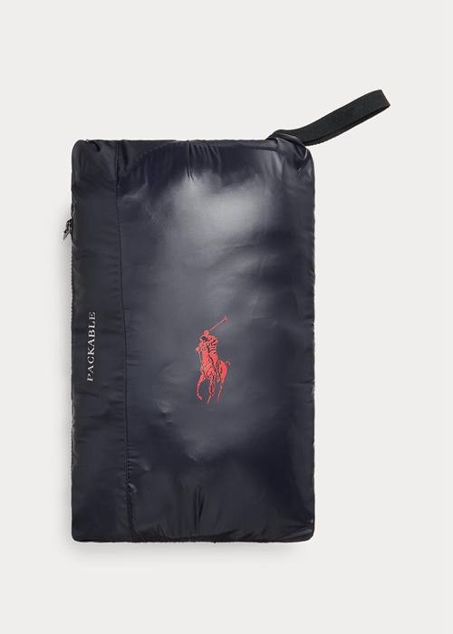 Ralph Lauren The Packable Gilet Väst Herr Marinblå | 413795-UMP