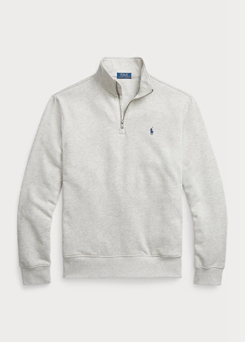 Ralph Lauren The Rl Fleece Sweatshirt Herr Grå | 856704-WLI