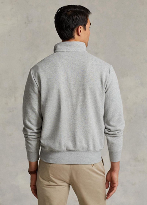 Ralph Lauren The Rl Fleece Sweatshirt Herr Grå | 856704-WLI