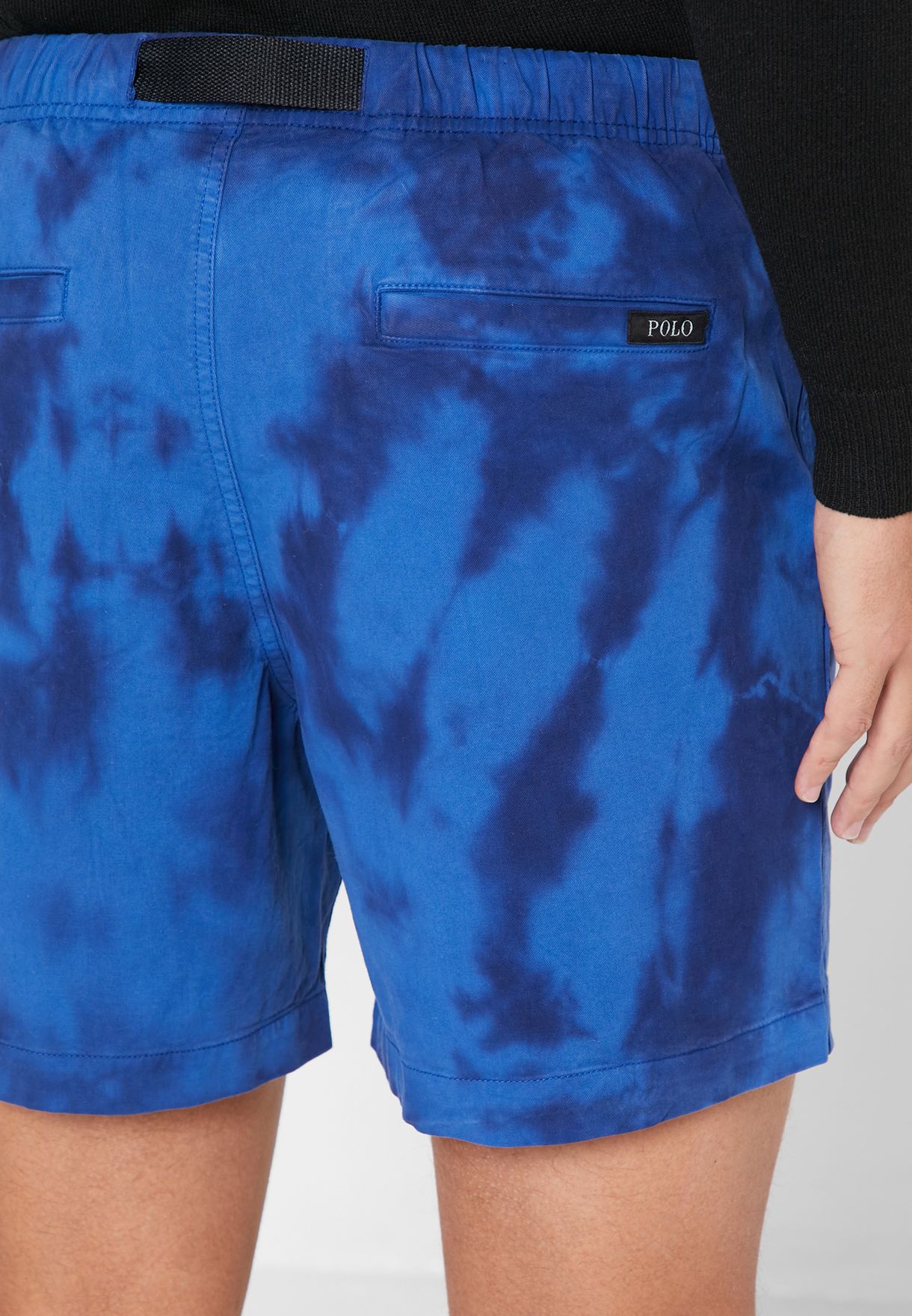 Ralph Lauren Tie Dye Cargo Shorts Herr Blå | 824763-UCS