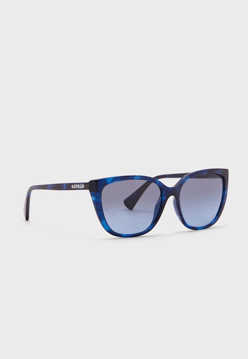 Ralph Lauren 0Ra5274 Wayfarer Solglasögon Dam Blå | 052469-KBO