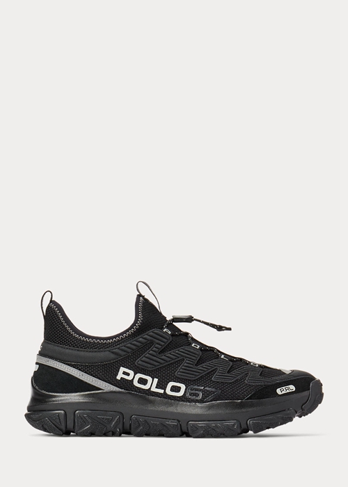 Ralph Lauren Adventure 300LT Sneakers Herr Svarta Svarta | 923018-HSR