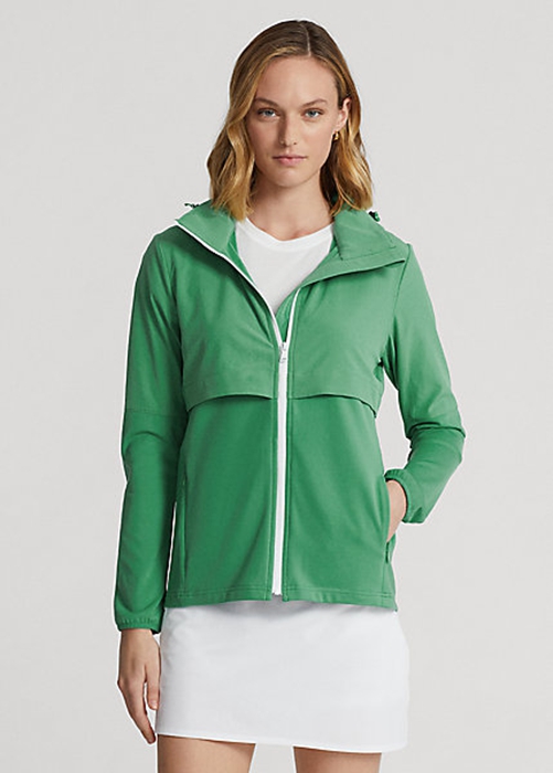 Ralph Lauren Hybrid Packable-Hood Jacka Dam Gröna | 653821-AWX