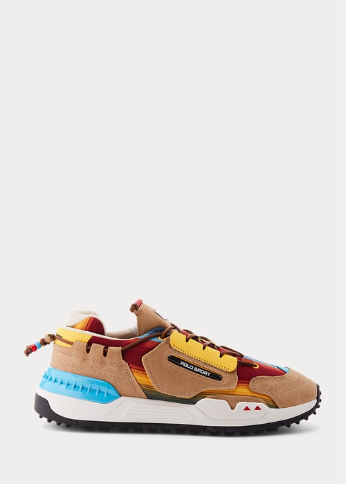 Ralph Lauren PS200 Ombré Sneakers Herr Olika Färger | 751239-IEX