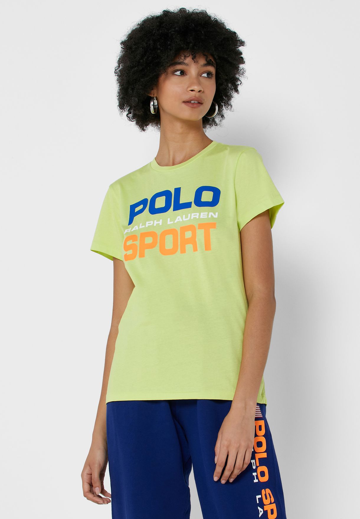 Ralph Lauren Polo T-shirt Dam Gula | 032741-VNU