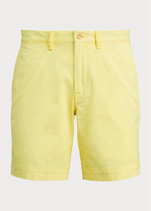 Ralph Lauren Stretch Hetero Fit Chino Shorts Herr Gula | 097421-NCQ