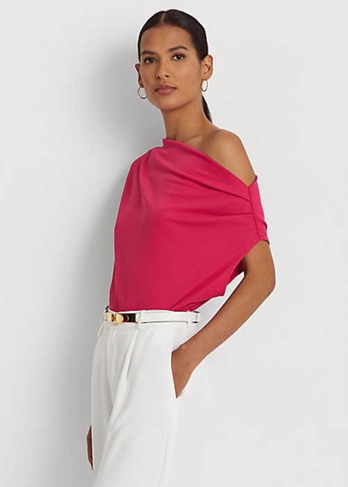 Ralph Lauren Stretch Jersey Blast Dam Rosa | 531249-YHX