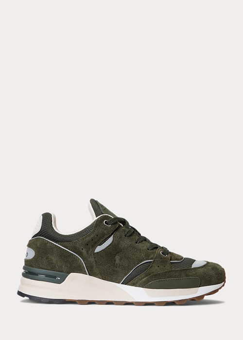 Ralph Lauren Trackster 200 Sneakers Herr Olivgröna | 312750-NCH